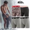 imageQuiksilver Mens Underwear 4 Pack Boxers for Men Supersoft Brushed Polyester Mens Boxer BriefsAssortment 1