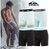 imageQuiksilver Mens Underwear 4 Pack Boxers for Men Supersoft Brushed Polyester Mens Boxer BriefsAssortment 2