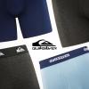 imageQuiksilver Mens Underwear 4 Pack Boxers for Men Supersoft Brushed Polyester Mens Boxer BriefsAssortment 6