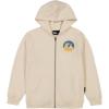 imageQuiksilver Boys FullZip Fleece Hoodie Sweatshirt with Front Pouch PocketFog Action