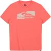 imageQuiksilver Boys Legacy Short Sleeve Graphic TShirtCoral Torn