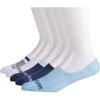 imageQuiksilver Mens No Show Socks Light Gray Heather 1013