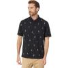 imageQuiksilver Mens Sail Palm Button Up Woven TopBlack Sail Palms 233