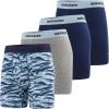 imageQuiksilver Mens Underwear 4 Pack Boxers for Men Supersoft Brushed Polyester Mens Boxer BriefsAssortment 5