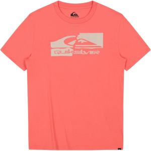 imageQuiksilver Boys Legacy Short Sleeve Graphic TShirtCoral Torn