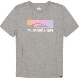 imageQuiksilver Boys Short Sleeve Logo Graphic TShirtGray Shadow Cast
