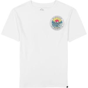 imageQuiksilver Boys Short Sleeve Logo Graphic TShirtWhite Lots