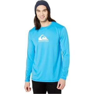 imageQuiksilver Mens Standard Solid Streak Ls Long Sleeve Rashguard Surf TeeBlithe