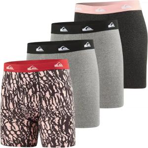 imageQuiksilver Mens Underwear 4 Pack Boxers for Men Supersoft Brushed Polyester Mens Boxer BriefsAssortment 1