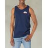 imageQuiksilver Mens Mw Logo Sleeveless Tank Top Tee ShirtNavy Blazer 2