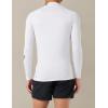 imageQuiksilver Mens Standard All Time Long Sleeve Rashguard UPF 50 Sun Protection Surf ShirtWhite