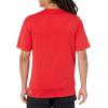 imageQuiksilver Mens Standard Solid Streak Short Sleeve Rashuguard UPF 50 Sun Protection Surf ShirtQuik Red