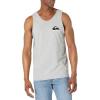 imageQuiksilver Mens Mw Logo Sleeveless Tank Top Tee ShirtLight Grey Heather 2