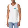 imageQuiksilver Mens Mw Logo Sleeveless Tank Top Tee ShirtWhite 2