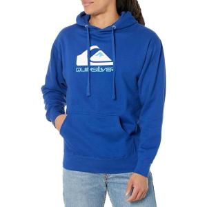 imageQuiksilver Mens Mw Logo Hoody Hooded Fleece SweatshirtRoyal Blue