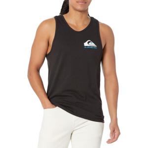 imageQuiksilver Mens Mw Logo Sleeveless Tank Top Tee ShirtBlack Back Print
