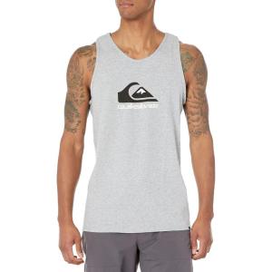 imageQuiksilver Mens Mw Logo Sleeveless Tank Top Tee ShirtLight Grey Heather