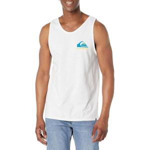 imageQuiksilver Mens Mw Logo Sleeveless Tank Top Tee ShirtWhite 2