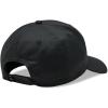 imageQuiksilver Mens Decades Adjustable Snap Back Curved Brim Cap HatBlackJet Black