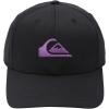 imageQuiksilver Mens Decades Adjustable Snap Back Curved Brim Cap HatBlackJet Black