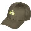 imageQuiksilver Mens Decades Adjustable Snap Back Curved Brim Cap HatKalamata
