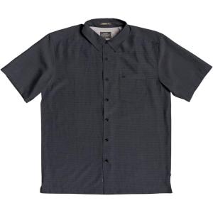 imageQuiksilver Mens Centinela 4 Button Up Comfort Fit Pocket ShirtBlack Centinella