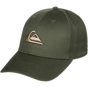 imageQuiksilver Mens Decades Adjustable Snap Back Curved Brim Cap HatFour Leaf Clover
