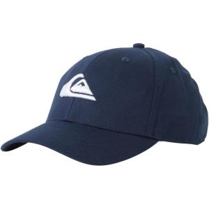 imageQuiksilver Mens Decades Adjustable Snap Back Curved Brim Cap HatNavy Blazer Heather