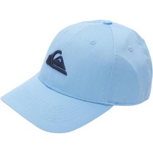 imageQuiksilver Mens Decades Adjustable Snap Back Curved Brim Cap HatSky Blue