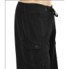 imageQuiksilver Mens Standard Manic 22 Inch Length Cargo Pocket Boardshort Swim TrunkBlackBlack
