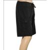 imageQuiksilver Mens Standard Manic 22 Inch Length Cargo Pocket Boardshort Swim TrunkBlackBlack