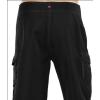 imageQuiksilver Mens Standard Manic 22 Inch Length Cargo Pocket Boardshort Swim TrunkBlackBlack