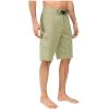 imageQuiksilver Mens Standard Manic 22 Inch Length Cargo Pocket Boardshort Swim TrunkTea