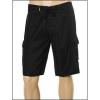 imageQuiksilver Mens Standard Manic 22 Inch Length Cargo Pocket Boardshort Swim TrunkBlackBlack