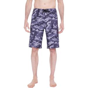 imageQuiksilver Mens Standard Manic 22 Inch Length Cargo Pocket Boardshort Swim TrunkBlack Camo