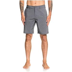 imageQuiksilver Mens 20quot Union Amphibian ShortsBlack Heather