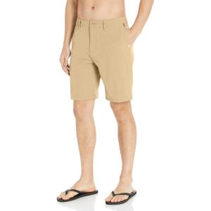 imageQuiksilver Mens 20quot Union Amphibian ShortsPlage Heather