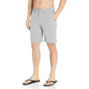 imageQuiksilver Mens 20quot Union Amphibian ShortsSleet Solid