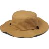 imageQuiksilver Mens Bushmaster Sun Protection Floppy Visor Bucket HatBone Brown