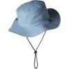 imageQuiksilver Mens Bushmaster Sun Protection Floppy Visor Bucket HatFaded Denim