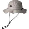 imageQuiksilver Mens Bushmaster Sun Protection Floppy Visor Bucket HatSleet