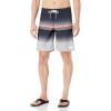 imageQuiksilver Mens Everyday 20 Inch Boardshort Swim Trunk Bathing SuitBlack a Everday Stripe