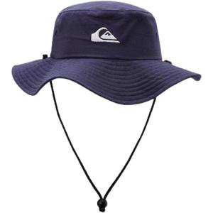 imageQuiksilver Mens Bushmaster Sun Protection Floppy Visor Bucket HatInsignia Blue