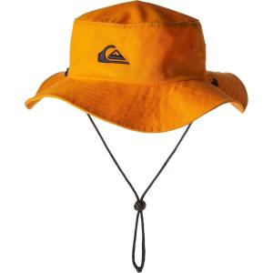imageQuiksilver Mens Bushmaster Sun Protection Floppy Visor Bucket HatRadiant Yellow