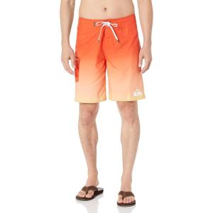 imageQuiksilver Mens Everyday 20 Inch Boardshort Swim Trunk Bathing SuitOrange Pop a Everyday Fade