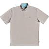 imageQuiksilver Mens Water 2 Lightweight Quick Dry Collared Polo ShirtFlint Gray