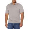 imageQuiksilver Mens Water 2 Lightweight Quick Dry Collared Polo ShirtFlint Gray