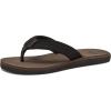 imageQuiksilver unisexchild Carver Suede Youth Kids Flip Flip Sandal Brown 1 5 Big