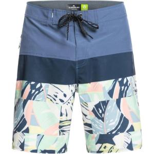 imageQuiksilver Mens Standard Surfsilk Stretch 20 Inch Boardshort Swim TrunkBlue Indigo