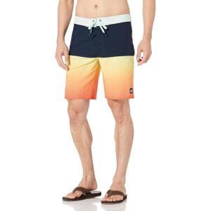 imageQuiksilver Mens Standard Surfsilk Stretch 20 Inch Boardshort Swim TrunkNavy Blazer